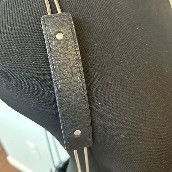 Fringe Dolce Vita DV Leather Black Mini Small Purse - Picture 7 of 12